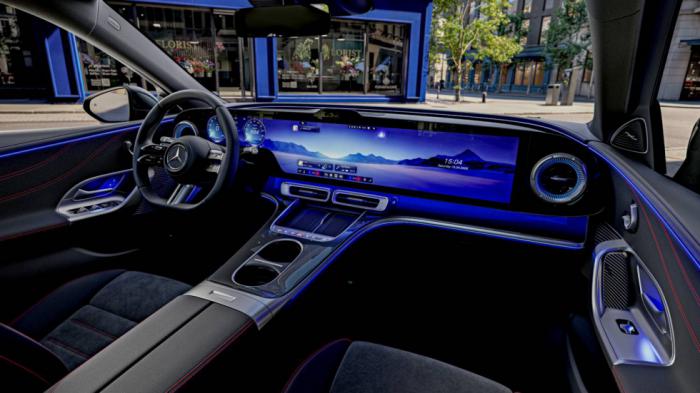 Ηλεκτρική Mercedes C-Class: Αποκάλυψη για την εντυπωσιακή καμπίνα
